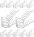 Copidrum Shoe Slots Organizer for Closet 12Pack Adjustable Shoe Stacker Organizer Storage Shoe