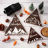 3 3 Jetec Pcs Size Wooden Mountain Sign for Cabin, Rustic Mountain Wall Decor, Adventure Camping Cabin Decor Sign