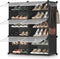 SONGMICS Shoe Rack Organizer, 6-Tier Shoe Storage Cabinet for Closet and Entryway,
