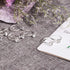 Whaline 36 Packs Diamond Engagement Rings for Bridal Shower, Wedding Table Decorations, Party Supply, Cupcake Toppers