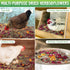 Dunkive 21Oz (1.3 6 Packaging Chicken Nesting Herbs Pounds), Natural Dried Nesting Herbs for Chicken Coop, Aromatic Hen