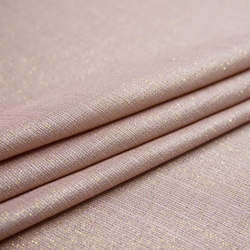 63 Inch 2 Grommet Shimmer 52x63 Rose Gold Curtains for Girls Bedroom Decor Length Panels Thick Sheer Semi Privacy