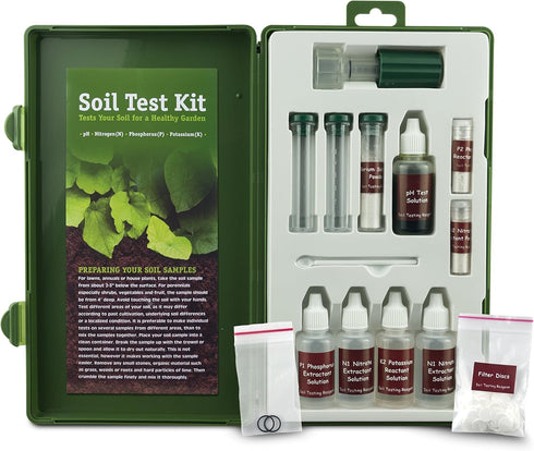 1662 40 Luster Leaf Products Luster Leaf Professional Soil Kit with Tests, Green