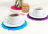 Talisman Designs No-Slip Grip Silicone Hot Pad & Trivet - Black, Set of 1