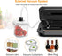 MegaWise Vacuum Sealer Machine, 80kPa Suction Power, Compact One-Touch Automatic Food Sealer with Bags Included