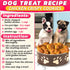 2 Pcs Dog Treat Molds - Bone & Paw Shaped Silicone, Non-Sticking, Blue & Pink for Homemade Treats