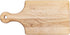 Labell Handle Serving Boards - Small Canadian Maple Hardwood Cutting Board for Meats, Vegetables, Fruits, and Cheeses - Flat Paddle Chopping Board Perfect for Charcuterie (7" x 14" x 0.75")