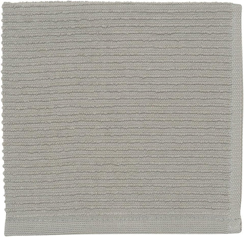 Now Designs Ripple Kitchen Dishcloth, Set of 4, London Grey