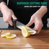 Mossy Oak 6 PCS Kitchen Knife Set - Sharp Stainless Steel Chef Knives with Roll Bag, Practical Gifts for Cooking Lovers.