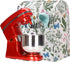Stand Mixer Cover Compatible with 5-8Qt Kitchenaid Hamilton Mixers - Floral and Plants Kitchen Decor, Pioneer Woman