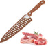8 inch Chef Knife, Razor Sharp Kitchen Knife with Protective Sheath, Ergonomic Handle, Dishwasher Safe