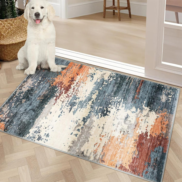 COMSLE Door Mat for Dogs Muddy Paws Soft Absorbent Indoor Front Entryway