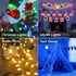 33ft 60 Star String Lights Battery Operated, RGB+Warm White Color Changing Fairy String Lights Indoor with Remote, LED