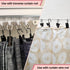 Coideal Small Curtain Clips Hooks, 100 Pack Black Metal for Hanging Christmas String Lights and Art Display