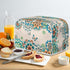 Boho Butterfly Print 4 Slice Toaster Cover, Anti-Sputtering Dust Cover, Washable Kitchen Appliance Protector