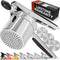 PriorityChef Large 15oz Potato Ricer With 3 Discs, Heavy Duty Stainless Steel