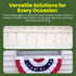 Vinyl Siding Hooks for Finish Trim - Outdoor Hook for House Decoration, 7 Pack Plastic Hooks