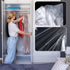 Framendino 20 Pack 23.63" X 60" Disposable Dry Cleaning Plastic Bags for Hanging Clothes