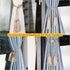 Curtain Tiebacks with Tassel, Modern Rope Window Curtain Ties Backs for Draperies, Elegant Decorative Curtain Holdbacks