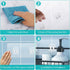 4 Pack Strong Shower Caddy Adhesive Hooks, Waterproof No Drilling Hanging Hooks for Bathroom Storage (Double Hook,