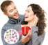 16 Pcs Valentine's Day Magnets, Funny Cute Refrigerator Magnets for Home Decorations, Love Puns Magnets for Valentine's