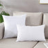 TAOSON Set of 2 100% Cotton Solid Canvas Decorative Throw Pillow Cover - Cushion Covers for Sofa Couch Bed Chair Only