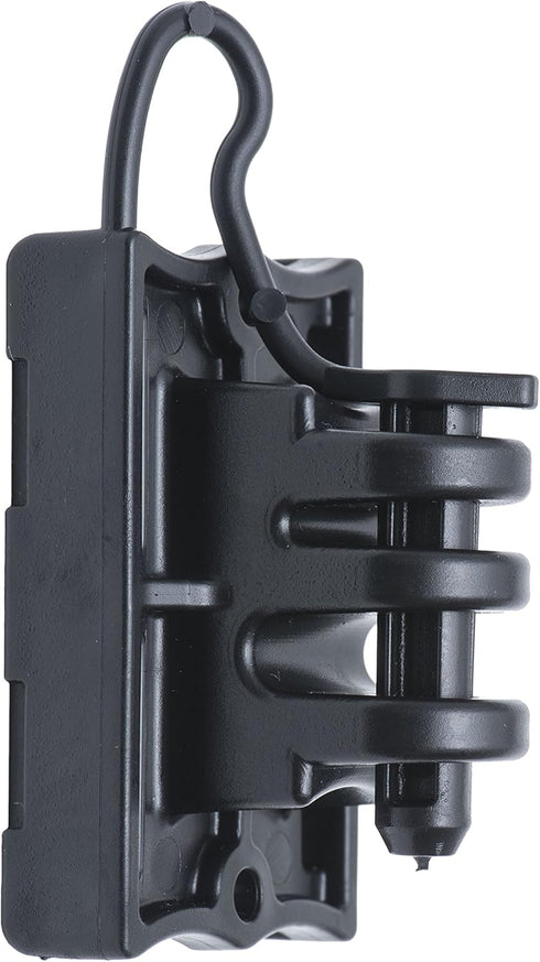 Zareba IWTPLB-Z Black Wood Post or T-Post Insulator, 25 Pack