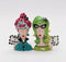 Fine Porcelain Dollymama's Lady Perfection-Spicy Salt and Pepper Shaker, 4-7/8" H