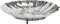 Chef Craft Classic Steamer Basket, 6 inch Diameter, 9.5 inch Expanded