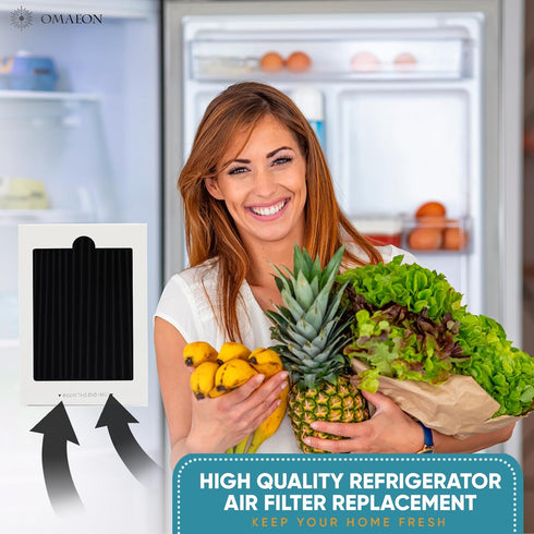 Omaeon Refrigerator Filters Compatible with 242047804 Frigidaire AIR Filter - PureAir Ultra, 4 pc Replacement