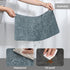 Set 8 Myir JUN Dual Sided Placemats, Faux Leather of for Dining Table, Non-Slip Washable Heat Resistant Indoor Outdoor