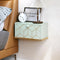 HLR Floating Night Stand, Small Nightstand with Flap Door, Morden Wall Mounted