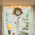 1 Gresorth Pcs Artificial White Garlic String Fake Ceramics Vegetable Hanging Decoration Lifelike Onion Garland