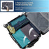 NICOGENA Wash Me Laundry Bag - 2 Packs, 28x40 inches, Heavy Duty Hamper Liner for College Students, Sky Blue & Gray