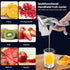 Heavy Duty Lemon Squeezer Manual Citrus Press, Premium Quality Juicer for Lemon Lime Orange Juice - Silver