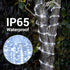 66FT 200 8 Vigdur Solar Rope Lights Outdoor - LEDs Cool White Rope Lights Outdoor Waterproof with Remote & Timer