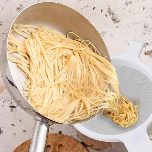Double-Ear Fine Mesh Strainer, BPA Free, 5.5-Inch Diameter by HIC Kitchen