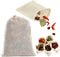 YQL Spice Bags for Cooking, 30PCS 4x6 Inch Muslin Bags with Drawstring, Reusable Natural Cotton Sachet