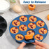 Webake Silicone Air Fryer Muffin Pan, Nonstick 1.8 Inch Mini Muffin Tin, Set of 2, 12-Cavity