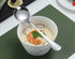Kyraton 6-Piece Stainless Steel Round Soup Spoons, Dinner & Table Spoons, Dishwasher Safe Silverware Set
