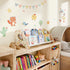4-Tier 28.7 15.7 13.6 Kids Bookshelf - Montessori Book Shelf for Kids Rooms, Easy Installation, Eco-Friendly Wooden