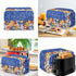 Daisy Butterfly 2 Slice Toaster Covers Bread Toaster Cover Dust Protection Machine Washable Blender Cover with Top Handle for Easy Storage Juice Cover