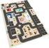 Jngred (90150cm/36x60in) Kids Car Rug Playmat with Non-Slip Rubber BackingCar City Life Road CarpetChild Car Traffic