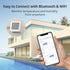 SwitchBot WiFi Hygrometer Thermometer with Hub, Indoor Wireless Temperature Humidity Sensor, Compatible with Alexa