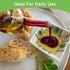 Countertop Lily's Home Triple Globe Olive Oil and Vinegar Dispenser - Glass Cruet with Cork Base, Nested Design