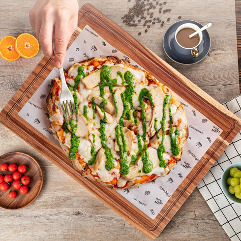 GAOMON 20 Inch 1.5" Large Acacia Wood Cutting Board Thick, Reversible Wooden Cutting Board for Kitchen, Charcuterie