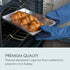 Chigcago Metallic Recycled Aluminum Small 9x13 Baking Sheet, Perfect for Everyday Baking and Roasting Use