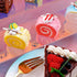 3 Makeup(15.75" 7.28" 5.91") MY MIRONEY Tier Acrylic Riser Display Shelf Iridescent Display Stand Figurines Decoration