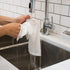 Now Designs Ripple Kitchen Dishcloth, Set of 4, White