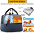 HOMESPON Insulated Lunch Bag - Cooler Lunch Tote for Work, Picnic, for Women and Men (Navy)